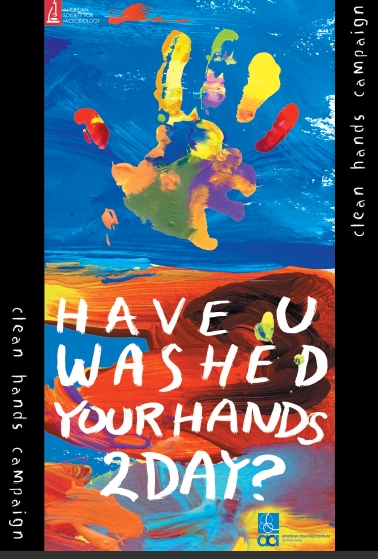 hand washing for kids. handwashing poster